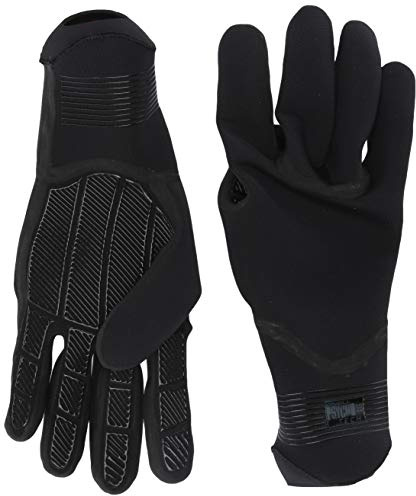 O'Neill Psycho Tech 1.5mm Neoprene Gloves, Performance Warmth for Cold-Water Surfing and Diving, Black, Medium