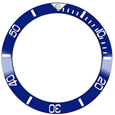 SHEAWA Ersatz-Keramik-Lünetteneinsatz Uhrenring für 40 mm Rolex GMT Uhrenzubehör, 8, Einheitsgröße