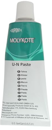 KD89 Molykote U-N Paste - Pasta antigripante y lubricante sólido con base de aceite sintético - Tubo de 50 g