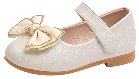 Zapatos Mary Jane para niñas - bailarina zapatos planos elegantes de princesa zapatos de boda zapatos escolares zapatos festivos zapatos de bailarina suela antideslizante zapatos de princesa para