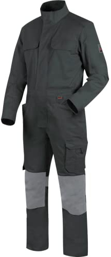 WÜRTH MODYF Overall Cetus - professioneller Arbeitsoverall für Herren – warmer & robuster Outdoor-Overall - in der Größe 3XL in Grau