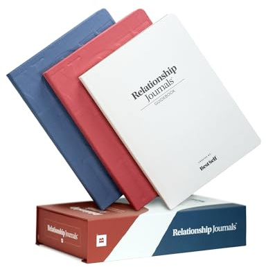 BestSelf Couples Journal för honom och hennes 13-veckors terapi arbetsbok för att växa kärlek tillsammans. Perfekt pardagbok och pargåvor.