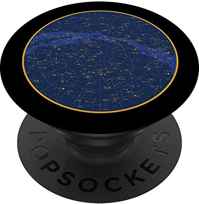 Star Map I Planets Moon Landing Universe Universe PopSockets Swappable PopGrip
