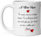 Mug amour mon papa je t'aime message d'amour tasse céramique tendresse haute qualité offrir idée cadeau homme anniversaire noel fete fille fils père déclaration famille 325ml