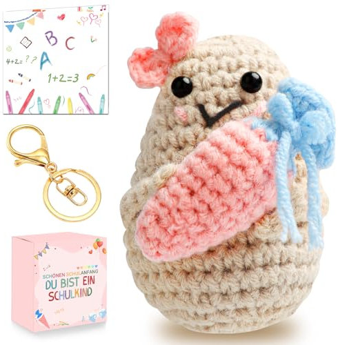 Dato Dalla Natura Positive Potato Einschulung Mädchen Geschenk, Positive Kartoffeln Schulkind Mädchen Schultüte Füllung Geschenk Mädchen Schulanfang Geschenk Glücksbringer Erster Schultag Geschenke