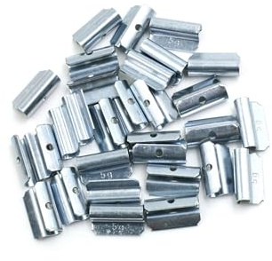 Partuto 5g Clip-on Wheel Balance Weights for Motorcycle 25 x 14mm 30pcs Replacement