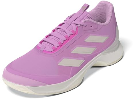 adidas Avacourt 2 Tennis Shoes, Zapatillas de Tenis Mujer, Bliss Pink/Silver Metallic/Lucid Pink, 39 1/3 EU