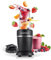 GOURMETmaxx Mixer & Smoothie Maker 4-tlg. | Standmixer elektrisch für den Vitaminkick to go | Nutrition Mixer mit auslaufsicherem Deckel | Blender, Food Processor für Shakes & Co.