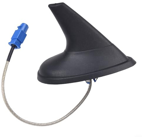 ZiStarlilife Shark Finantenn Ersättning för Saab 9-3 (2003–2012)/9-5 (02-09) - ABS takmonterad bilantenn, direktmontering OEM 12762120/12792066, radiosignal repeater