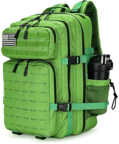 W WINTMING Military Tactical Backpack 45L/25L 3 Day Assault Pack Molle Daypack Hiking Backpack for Men and Women