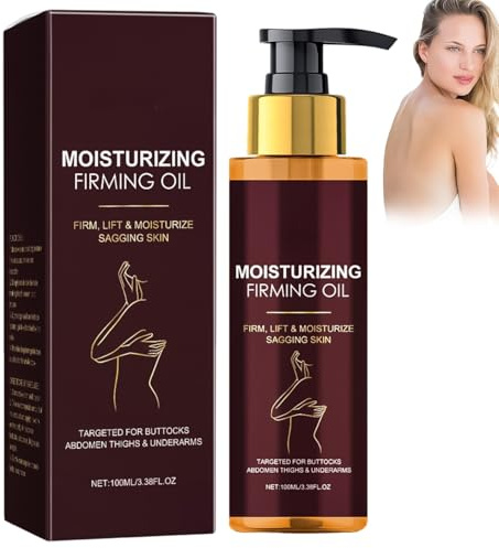 Magic Body Firming Oil, Glow Straff Magic kroppsolja, uppstramande kroppsolja, minskar fina linjer, förbättrar elasticitet, skincare body oil för slät hud, lyxig kroppsolja för alla hudtyper, 100 ml
