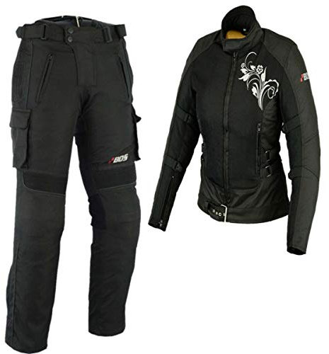 Motorradkombi Damen, Textil Zweiteiler Kombi (L)