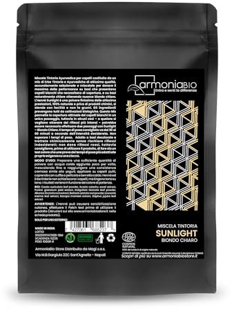 Henné Sunlight Biondo Chiaro Naturale Bio - tinta vegetale
