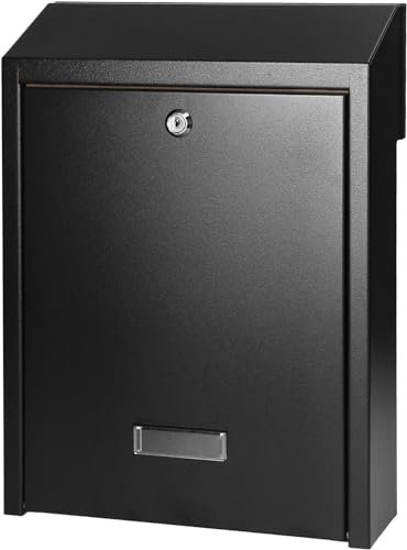 Miratic Buzon Exterior Moderno – para Montaje en Valla o Empotrado – Ideal para Jardín o Entrada de Casa