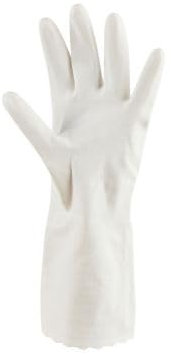 lakeland Large Deluxe Washing Up Gloves White – Latex & Rubber Free Perfect For Sensitive Skin