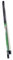 Dickly Pool Queue Billard Pool-Stick 57 Zoll Professioneller Holz Billard Queue Snooker Queue für Billardspieler Anfänger Erwachsene, GrÜn