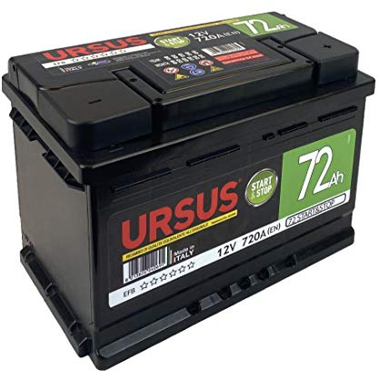 URSUS MAX BATTERIA 72ah START&STOP