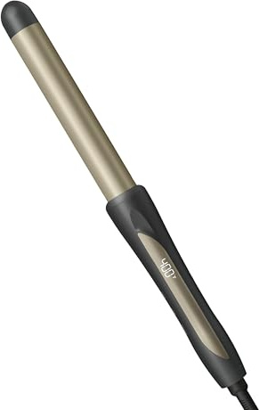 INFINITIPRO BY CONAIR Tourmaline Ceramic 1-Inch Curling Wand, 1-Inch Barrel Produces Flawless Waves, Hair Wand for Use on Short, Medium, and Long Hair, Dark Gray