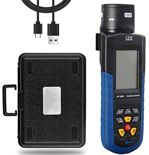GEJLELDS Contatore Geiger, Contatore Geiger Alpha Beta Rilevatore di Radiazioni Gamma, contatore Geiger Portatile per dosimetro Radiazioni nucleari Radiazioni elettromagnetiche