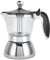 Transparente Moka Pot Moka Eléctrica Moderna Moka Pot Moka Pot 2 Tazas Moka Pot 3 Tazas Moka, 4 Tazas de Acero Inoxidable Estufa Moka Pot Café
