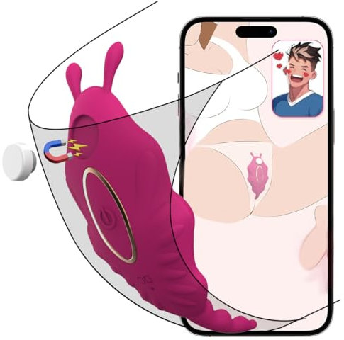 RFIVJ-5M Vibratoreper Donna Professionale Wireless Bluetooth APP controlla il vibratore G-spot Vibratori Donna Piccolo vibratoreper clotoride sexytoysys 9 modalità di design silenzioso e impermeabile