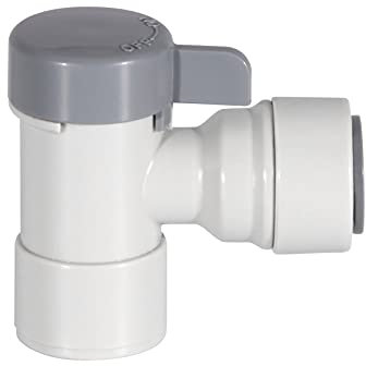 Geekpure Tanque válvula de Bola de Rosca Hembra de 3/8 x Tubo OD 3/8 Inch para RO ósmosis inversa (dc-024)