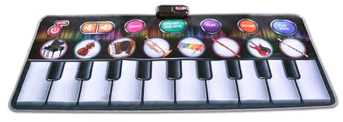 Bontempi | RhythmRug - Alfombra Electrónica Musical para Bailar y Crear Melodías con Cada Paso 148 x 60 cm