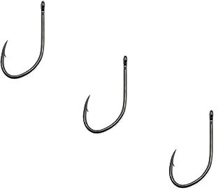 Guru LWGF Size 16 Eyed Micro Barbed Hooks (10 Pack) | Wide Gape Feeder Hooks | Durable Black Nickel Finish | Ideal for Carp and Coarse Fishing | Hair-Rigging Ready