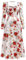 IDOPIP Femmes Manches Longues Vintage Satin Robe Corsage Col Carr� Robe Longue A - Ligne Lacets Manches � Bulles Robe de Mari�e Robe de Soir�e Rouge Rose XL