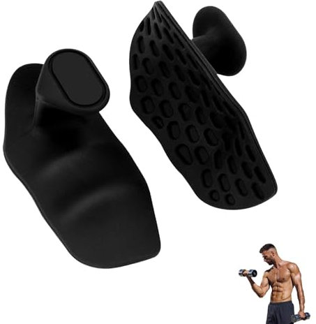 agogue 2 Stück Griffpads Krafttraining, Griffpolster Kraftsport Griffhilfen Kraftsport, Anti Rutsch Gym Grips, für Fitness Klimmzüge Krafttraining