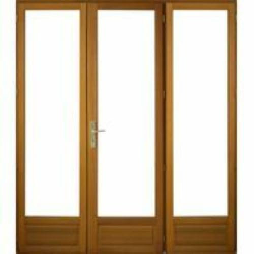 Porte-Fenêtre en bois 3 vantaux 215 x 180 droite