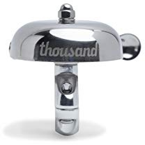 Thousand Pennant Bike Bell for Cycling, Stainless Steel - Fits Most City Bikes, Mountain Bikes and Road Bike Handlebars