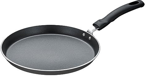 Berndes Crêpespfanne 25 cm, Aluminium, recycelt, schwarz - b.green - Alu Recycled
