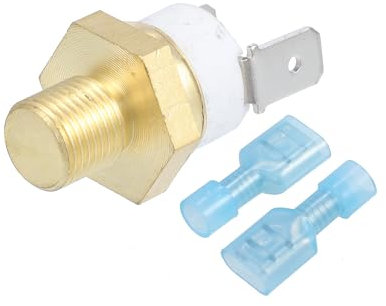 X AUTOHAUX Interrupteur capteur de radiateur 1/8 NPT 175-190 degrés sur 155 degrés