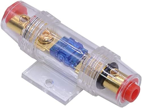 Hochstrom-Gabelbolzen-Auto-Sicherungshalter, modifizierter Auto-Audio-Lautsprecher-Sicherungskasten, 30A40A50A60A80A100A200A, zylindrische Sicherung Replacement parts ( Color : Fuse , Size : 150A )