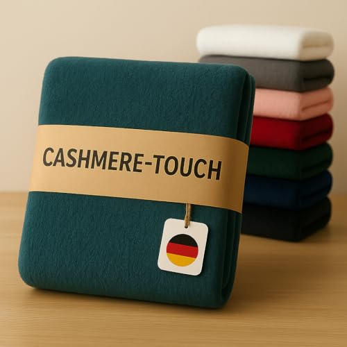 Kuscheli® - warme Spannbettlaken 140x200cm - 160x200cm Dunkelgrün grün kuschelige Winter Cashmere-Touch Plüsch Bettlaken - Jersey Fleece Biber Spannbetttuch Laken