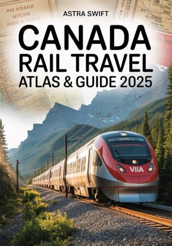 Canada Rail Travel Atlas & Guide 2025: Best VIA Rail & Canadian Train Routes, Sleeper Cars, Rail Passes, Tickets, Scenic Maps & Insider Travel Tips for Unforgettable Vacations and Adventures