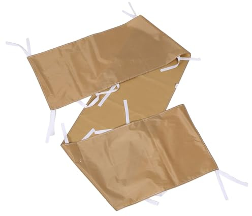 Toyvian Regenrinne für Faltpavillons 300 X 42cm mit Gurten Zelt Entwässerung für Outdoor Partys und Camping Khaki Wetterfestes Pavillonzubehör