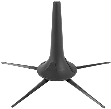 Soporte para Trompeta LDAUYZLING de 5 Patas, Plegable, Desmontable, portátil, de Metal Resistente para Trompeta y Flauta.