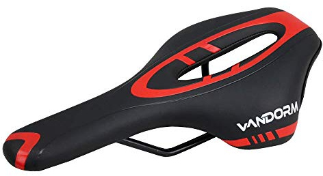 Vandorm Speed Road & Mountain Bike Saddle RED