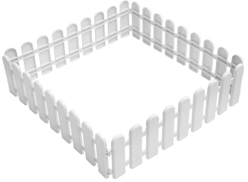 POPETPOP Pet Fences Outdoor Tortoise Fence Set Small Animal Enclosure for Garden and Yard Easy to Install Durable Pet Raising Tool with 4 Modular Panels