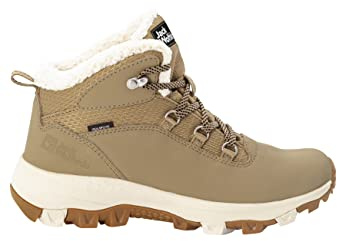 Jack Wolfskin Damen Everquest Texapore Mid W Sneaker, Clay Beige, 37 EU