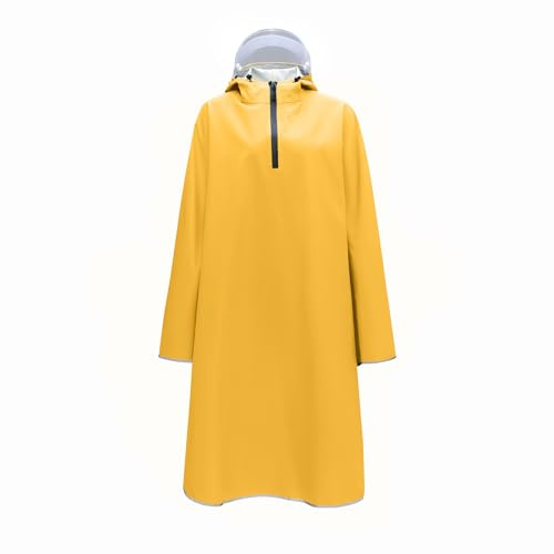 Jywmsc Femmes Hommes Poncho De Pluie Imperméable Vélo Vélo Manteau De Pluie Veste Réutilisable À Capuchon Capes De Pluie pour Le Cyclisme en Plein Air Randonnée Camping Voyage Taille Libre