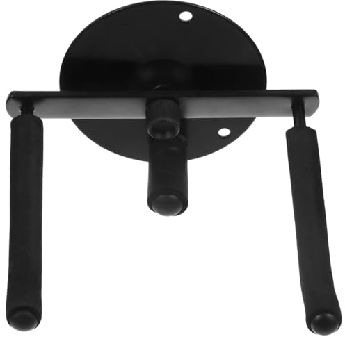 ERINGOGO Supporto Tromba a Parete Compatto 5.91X5.12X3.94 Pollici Gancio Multifunzionale Per Strumento Musicale Nero Design Salvaspazio Facile Montaggio
