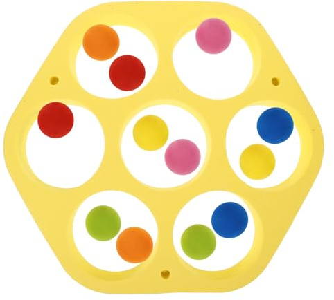 TIDTALEO Creative Pool Tossing Ball for Teens Yellow Eva Material Easy to Throw and Safe for Pools and Family Gatherings