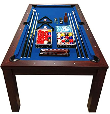 simba srl BILLARDTISCH BLAUMEN 7FT Modell Blue Sky Full OPTIONAL DECKUNGSPLAN ENTHALTEN