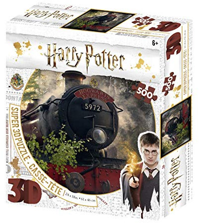 Harry Potter Hogwarts Express 3D Jigsaw Puzzle 500 Piece Multi-colour