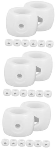 Supvox Stück Kickertisch Kickerstangen Anschlagring Tischfußballstangen Anschlagring Kunststoff Kickertorteile Positionierring Stangenlager Tischfußballzubehör Torstangen