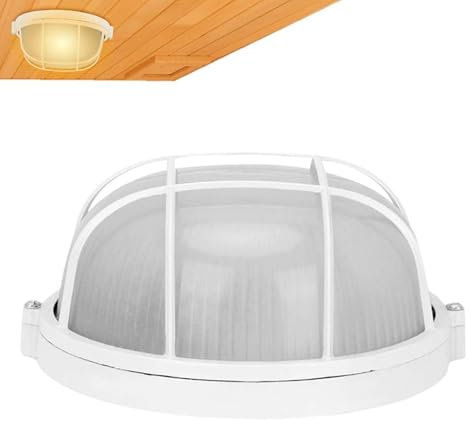 Sauna Light - Light extérieur de la lampe de sauna | Plafond à l'épreuve de l'exploson pour la salle du sauna | Éclairage de sauna