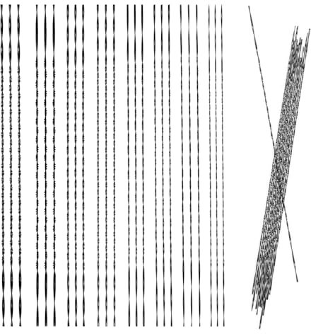 Lot de 24 Lames de Scie à Chantourner Scroll avec Dents en Spirale Nr. 1/2/3/4/5/6/7/8 pour le Découpage de Sciage de Plastique en Métal en Bois Carve